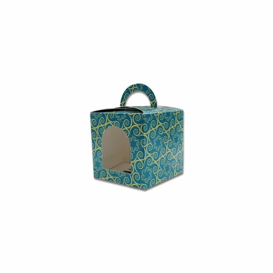 Gratitude Cupcake Box 1 Cavity (3.5x3.5x3.5 inch)