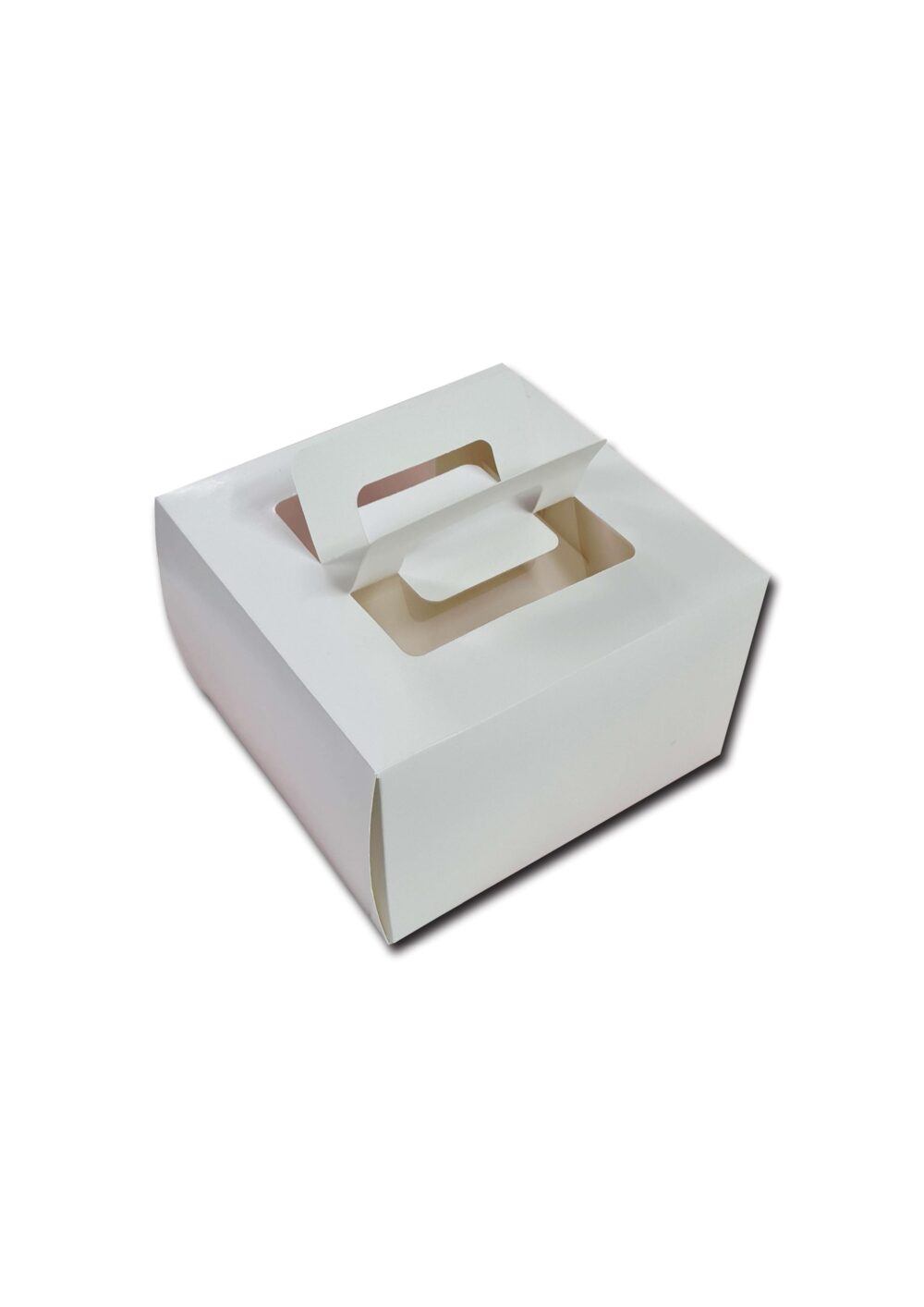 Handle Pattern Cake Box for Half kg-8x8x5″