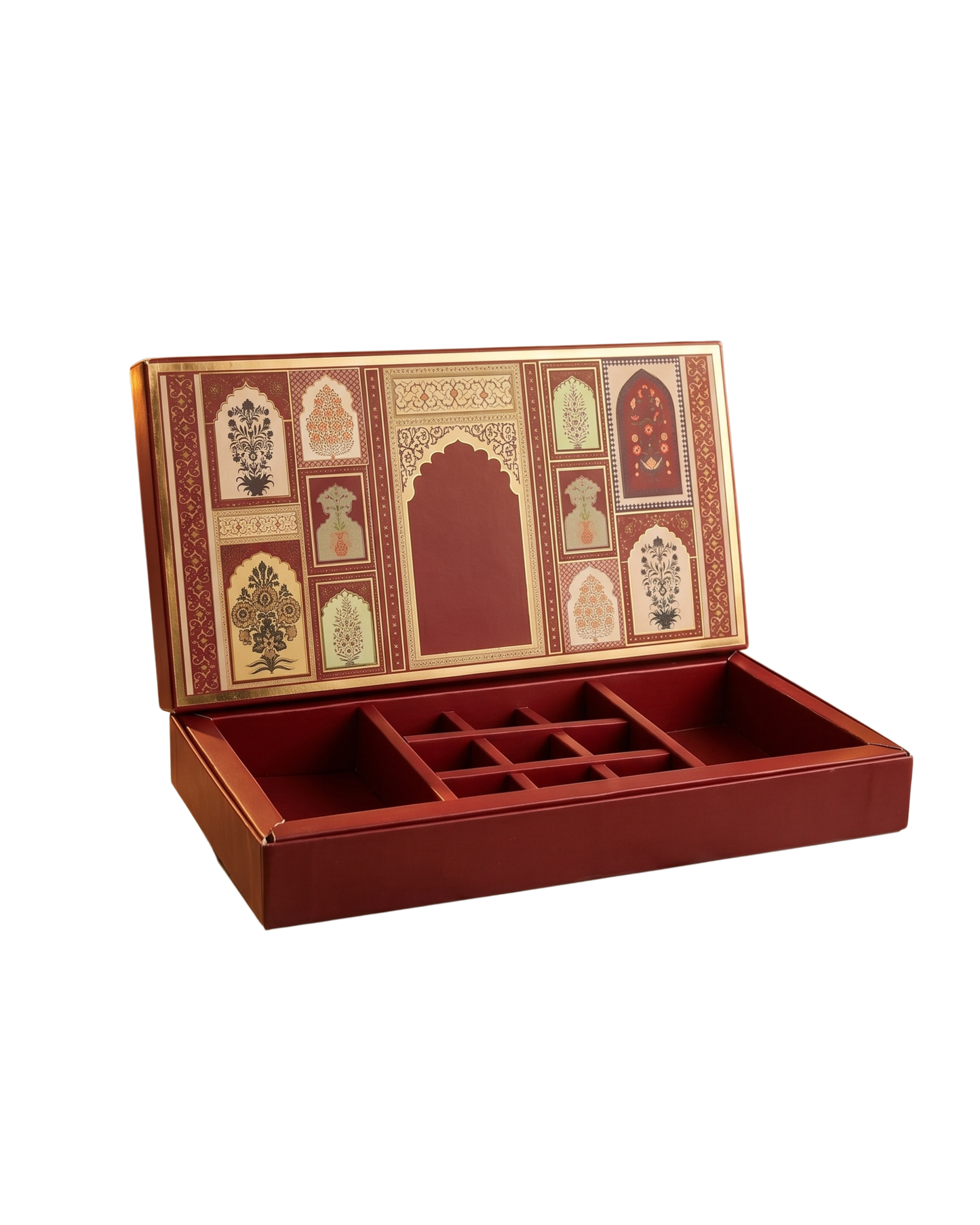 Royal Jharokha Chocolate/laddo and 2 Brownie Hamper Box