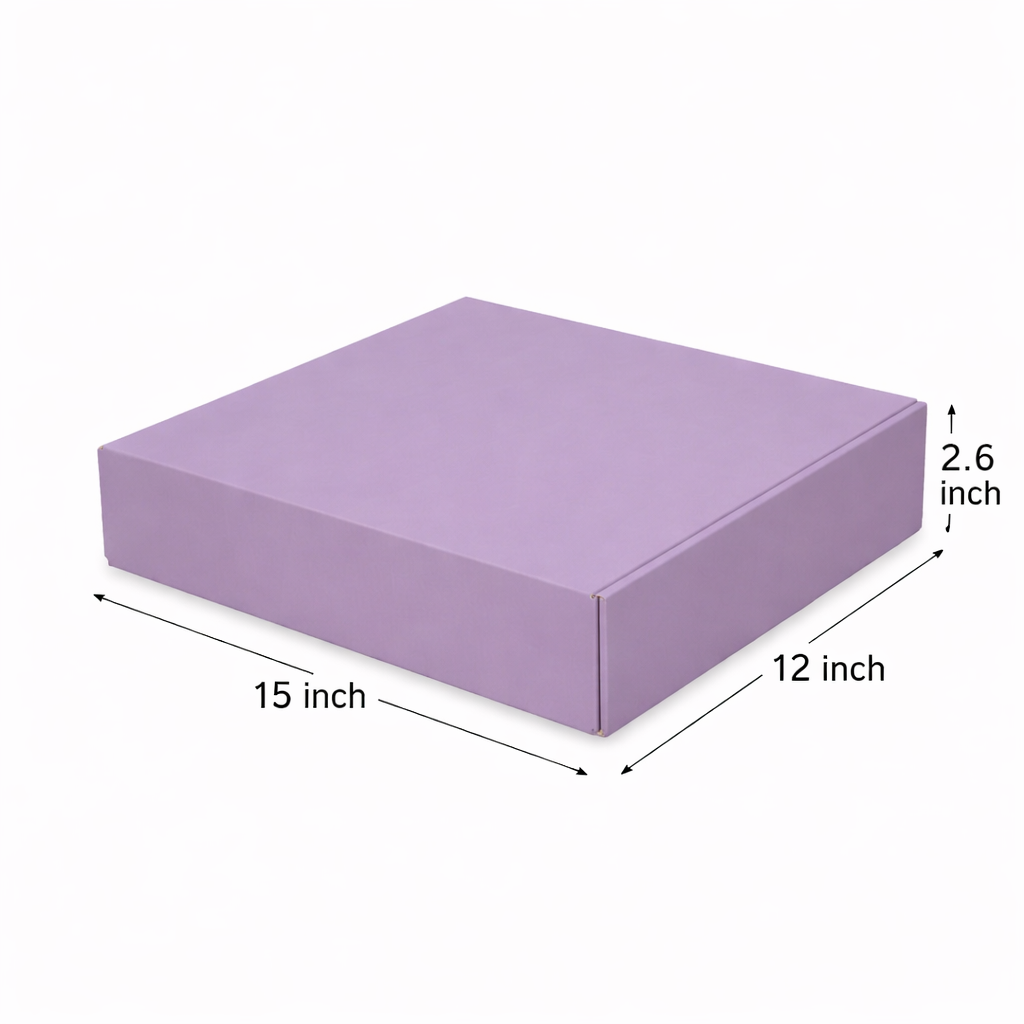 Corrugated Hamper Box (15×12×2.6 inch)