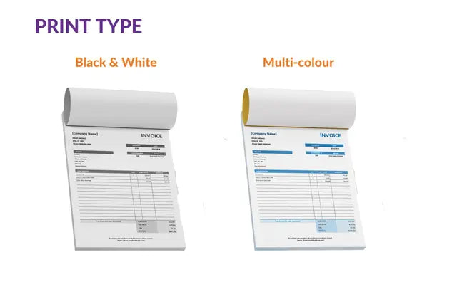 A6 size bill book (50 sheets bill book)