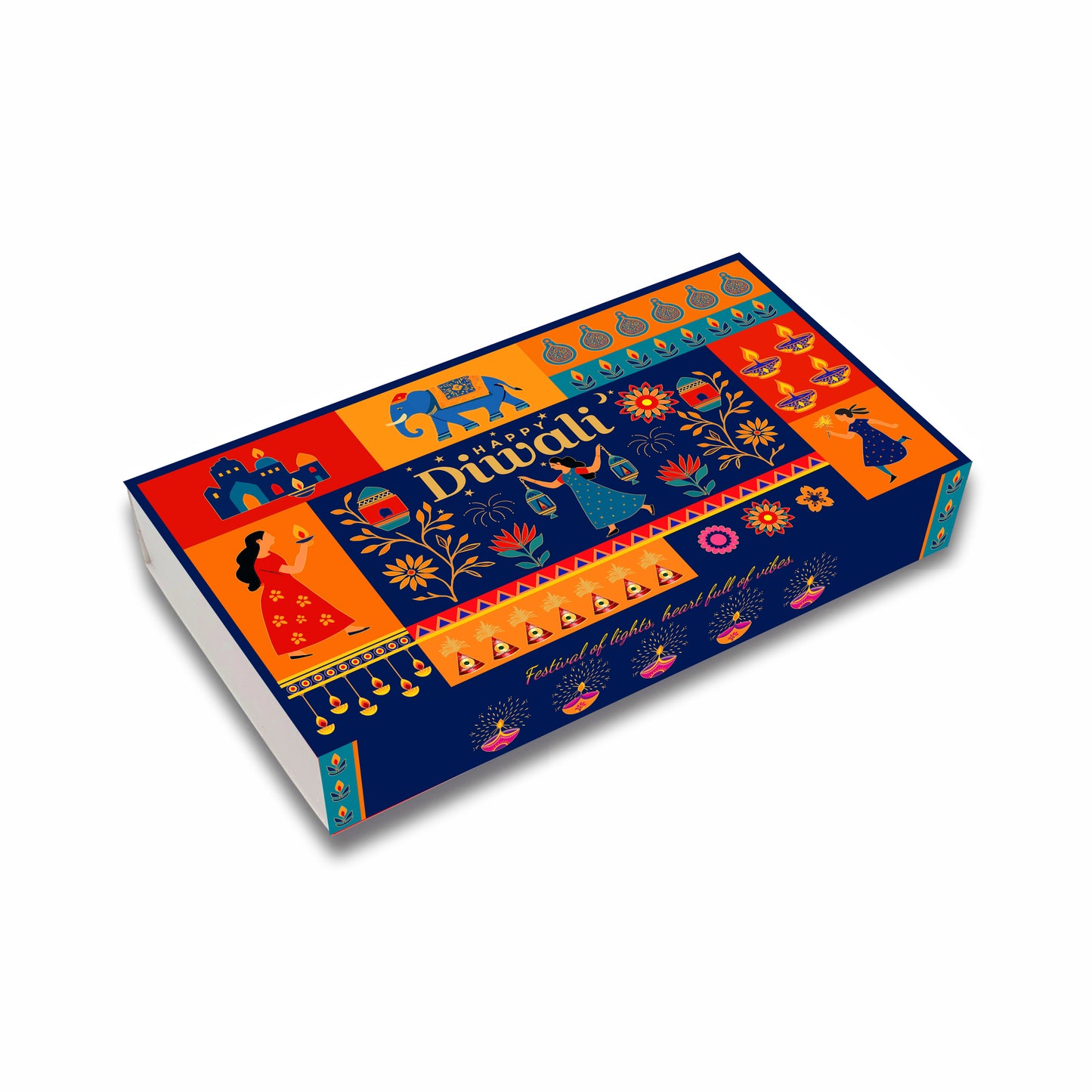 Diwali Chocolate Box 18 Cavity Design 002 - additional view