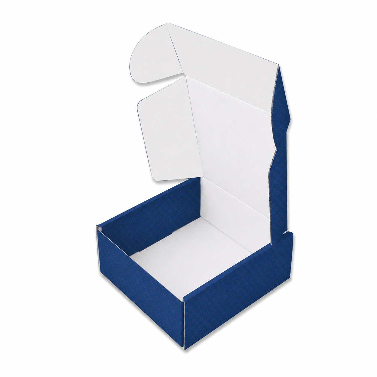 Diwali Corrugated Hamper Box 4.5x4.5x2 inch Design 001 - back