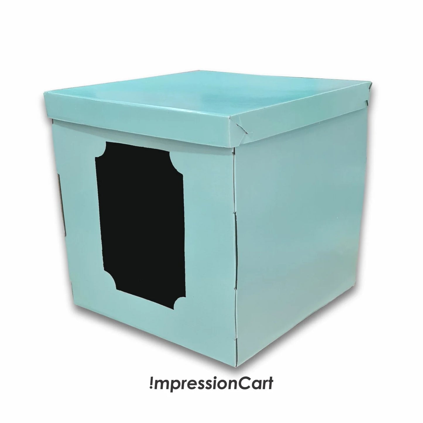 Pastel Green Tier Tall Cake Box (12x12x12)