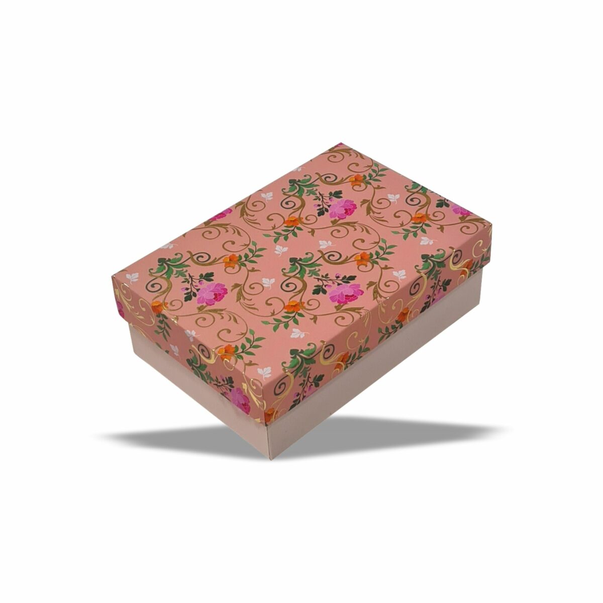 Peach Perfect : Rigid Hamper Box (6x4x2 inch)