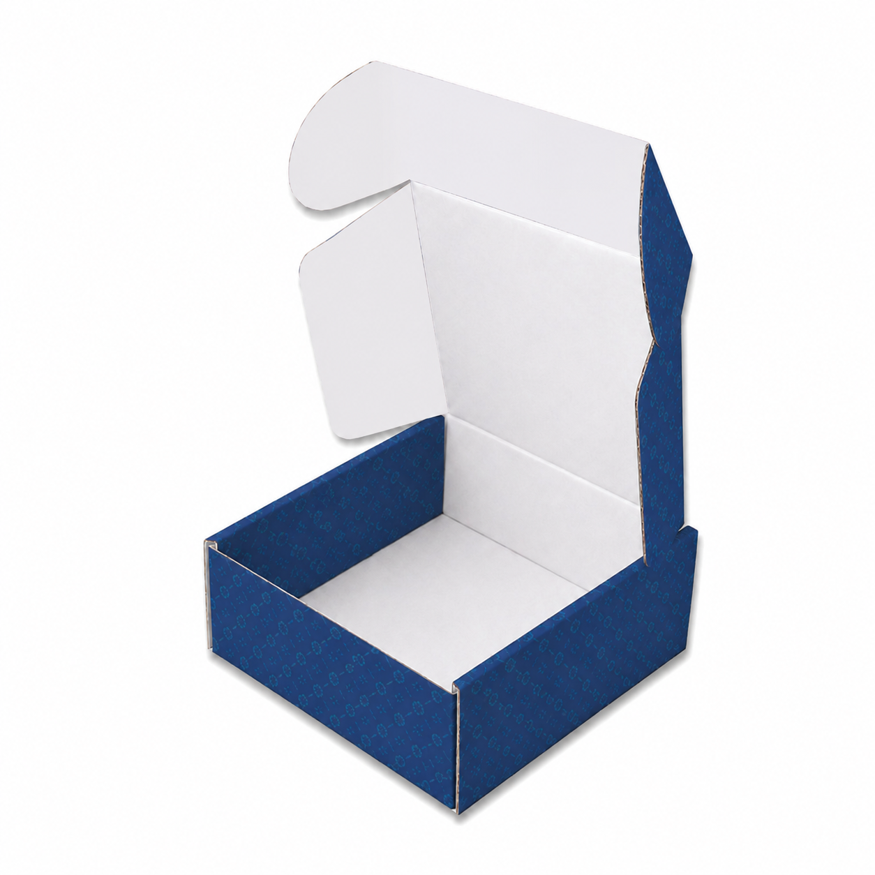 Diwali Corrugated Hamper Box 6x6x3 inch Design 001 - additional view