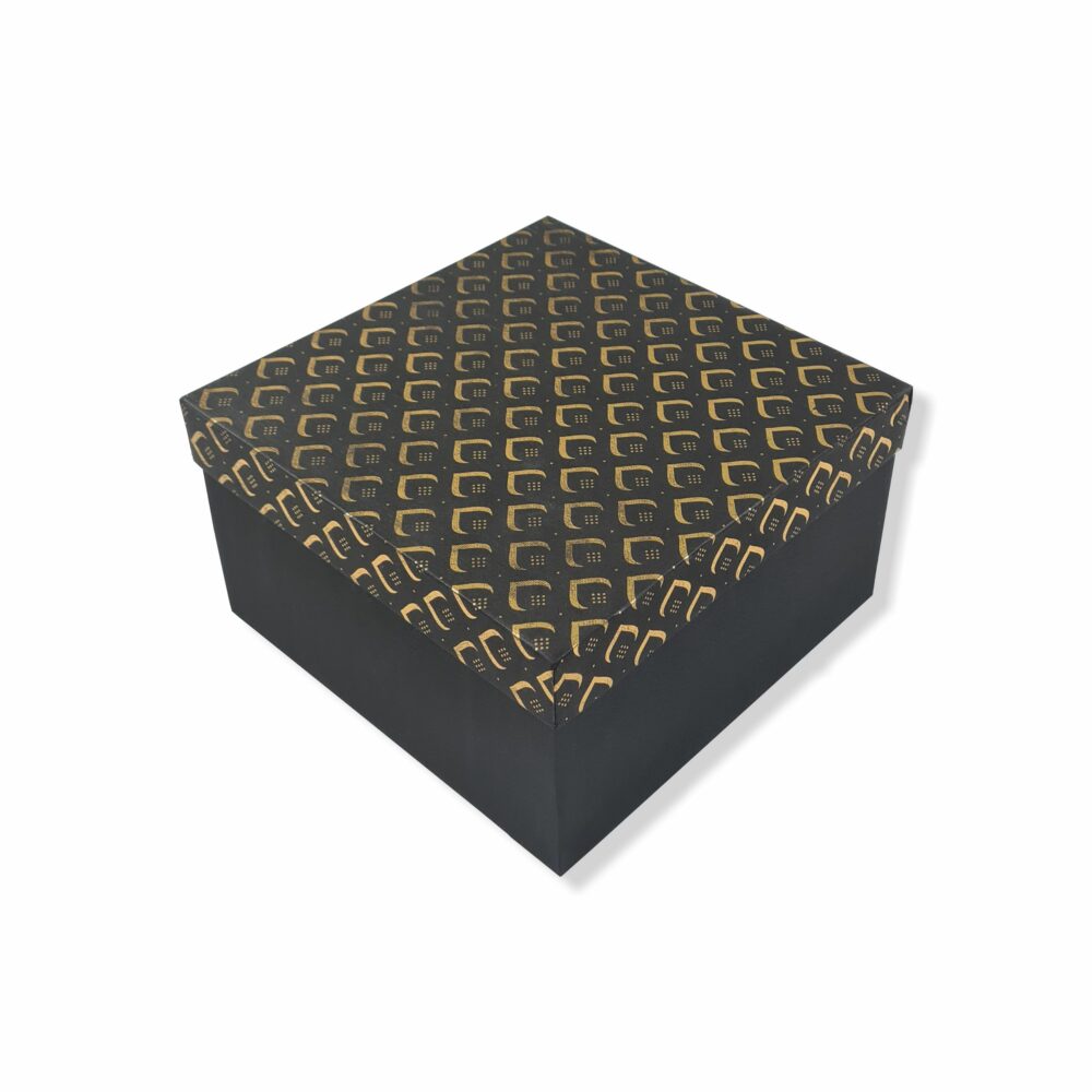 GoldFoil: Pattern Rigid Top Bottom (7x7x4 inch)