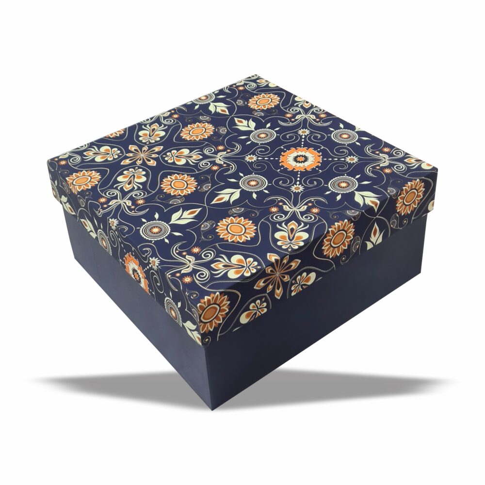 Gold Foil 4 Jar Box