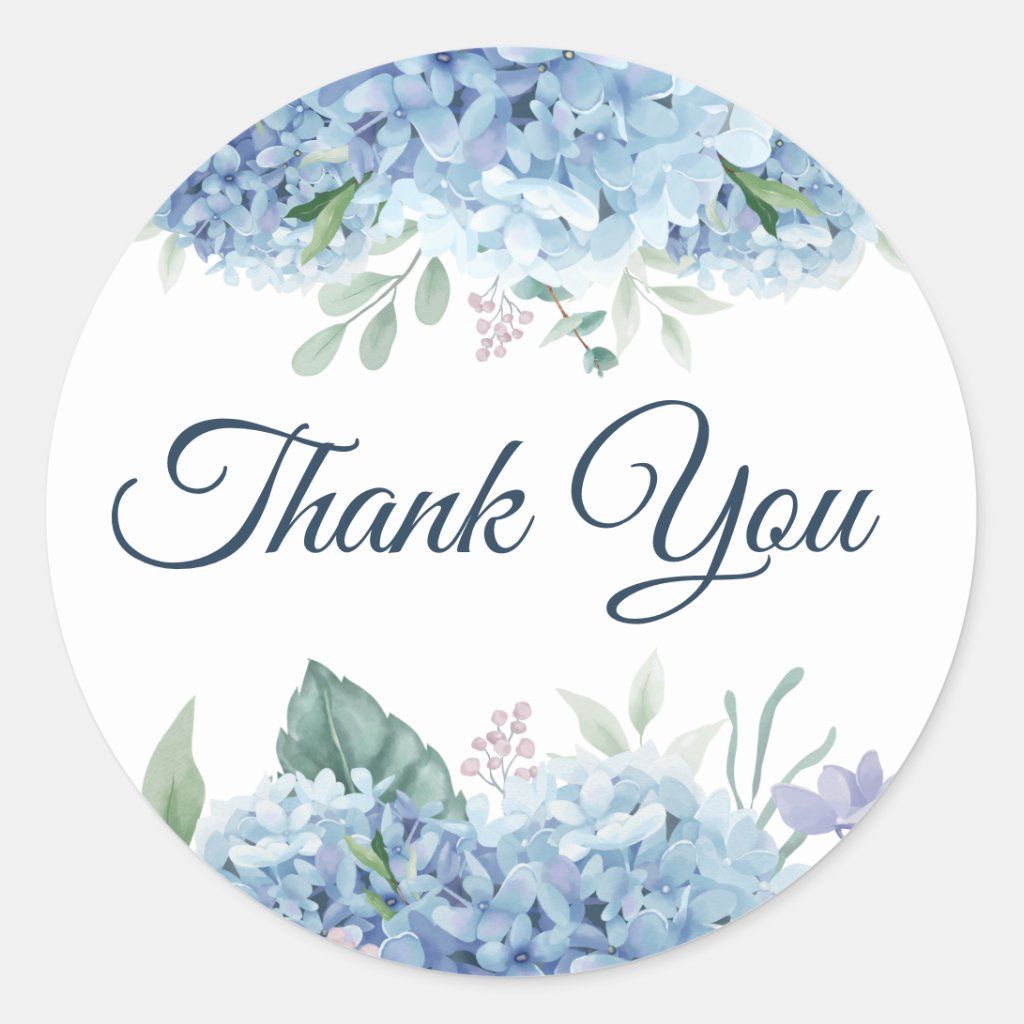 Thank you Circular Sticker