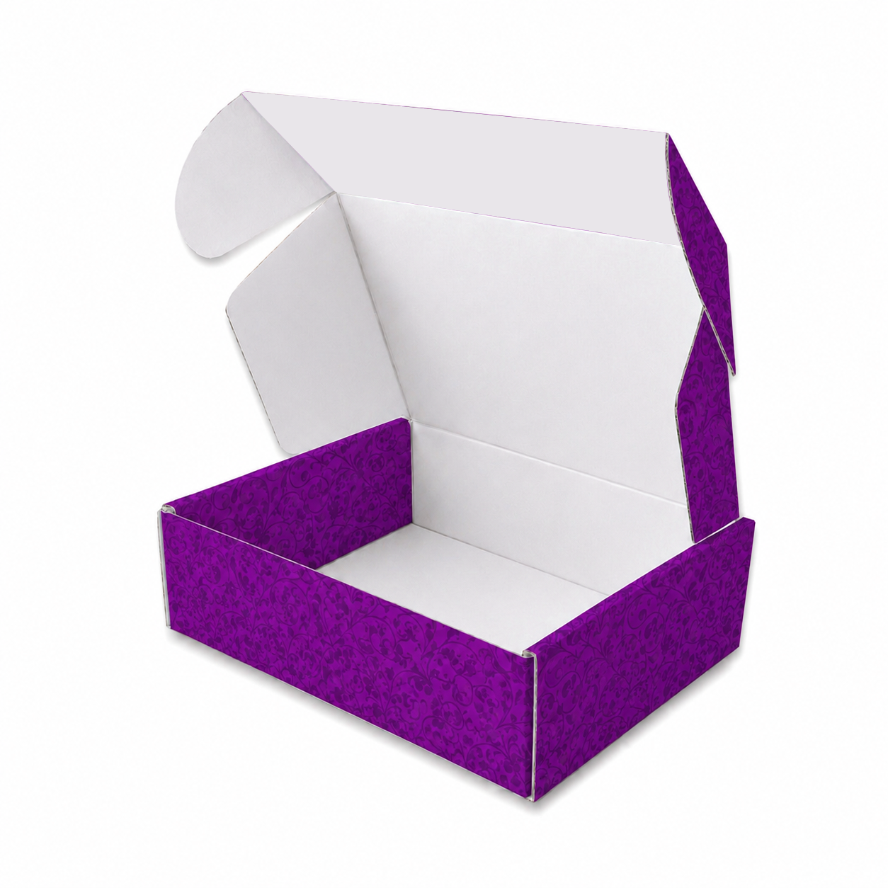 Diwali Corrugated Hamper Box 9x7x3 inch Design 002 - back