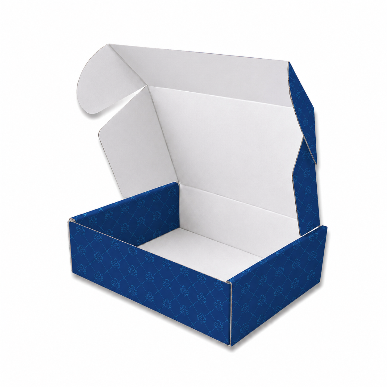 Diwali Corrugated Hamper Box 9x7x3 inch Design 001 - back