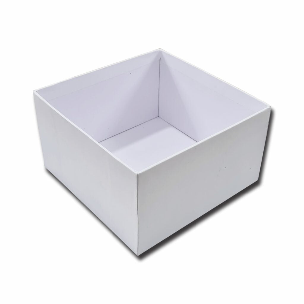 White Rigid Hamper Box (9x9x4 inch)