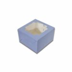 Flat Cup Cake Box (4 Cavity)