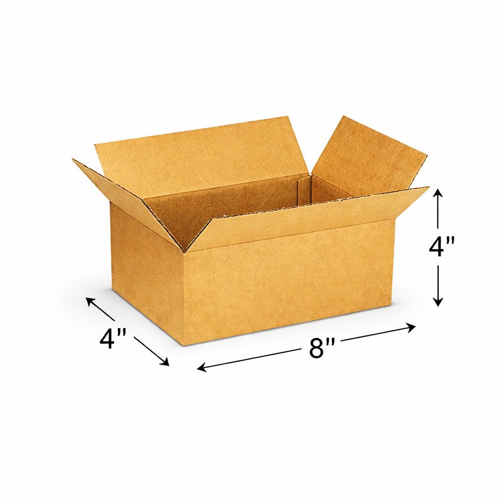 (8x4x4) Inch Universal 3ply Corrugated Box