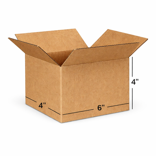 (6x4x4 Inch) Universal 3ply Corrugated Box