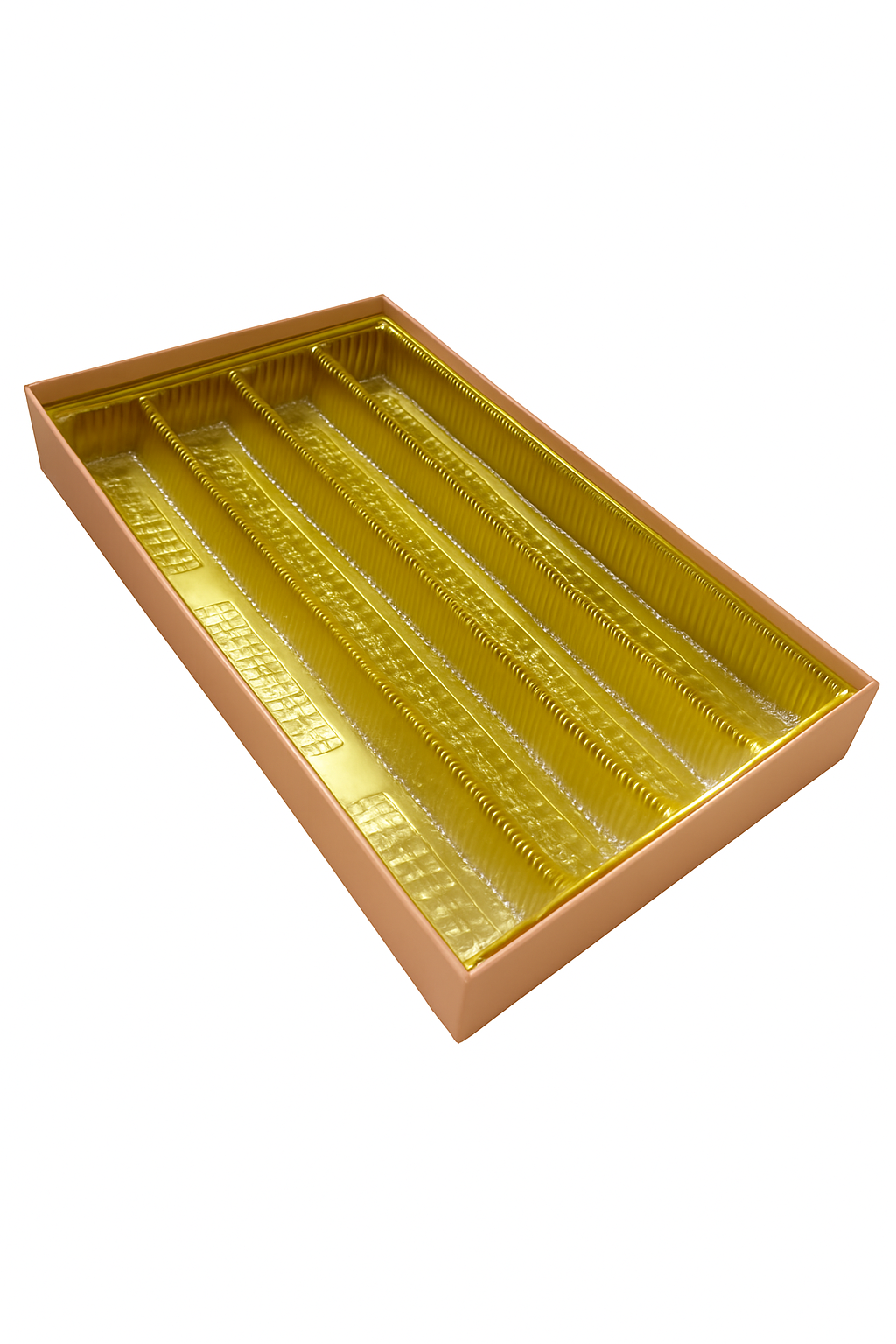Gold Foil 1 Kg Mithai Box Design 007