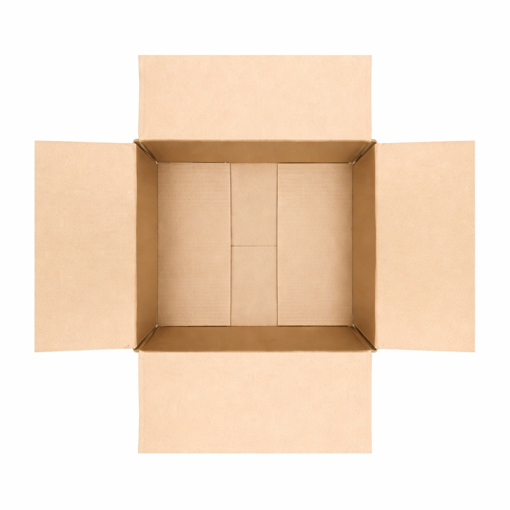 (4x4x4 Inch) Universal 3ply Corrugated Box