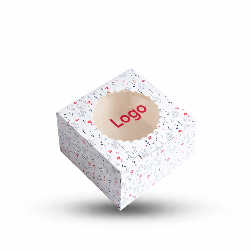 Floral  : Cake Box for half kg-8x8x5 inch