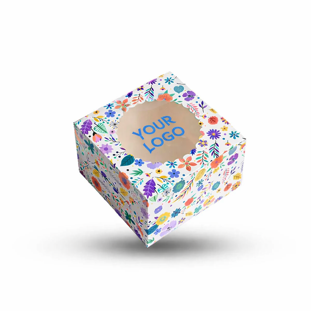 SPRING : Cake Box for half kg-8x8x5 inch