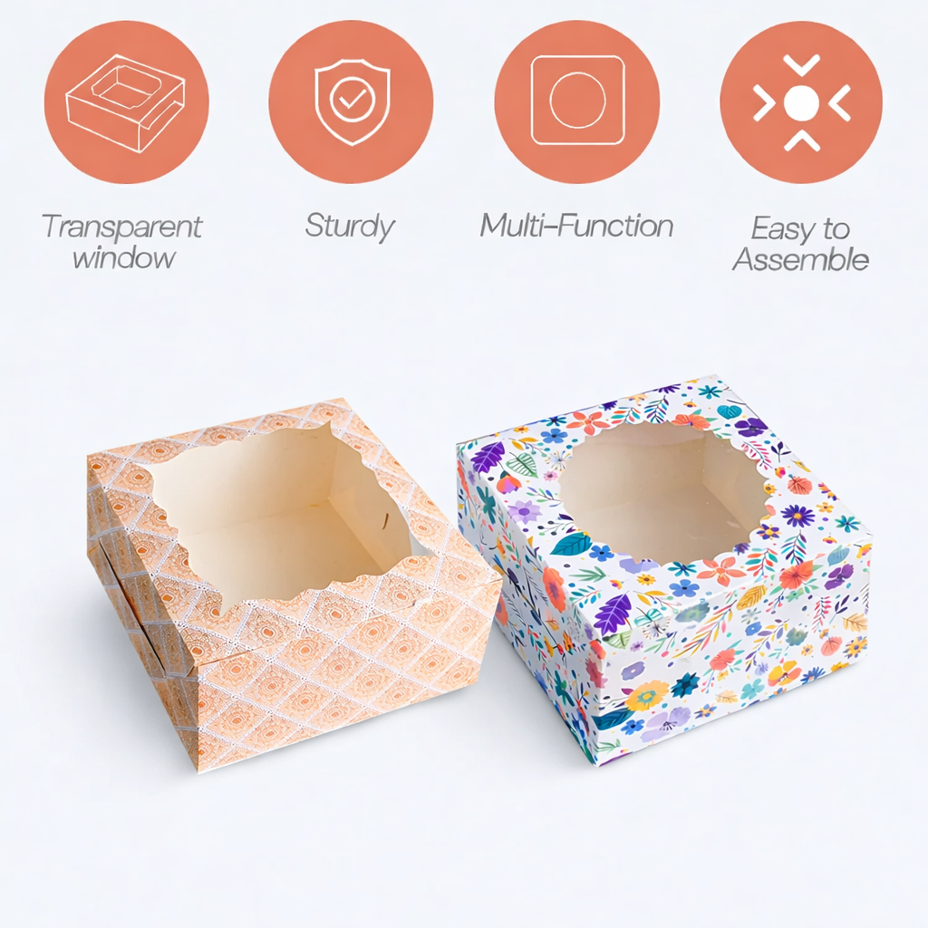 Goomar Cake Box for 1kg-10x10x5 inch