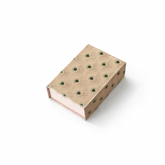 Golden Blush Gold Foil Rigid Magnatic Box (6x4x2 inch)