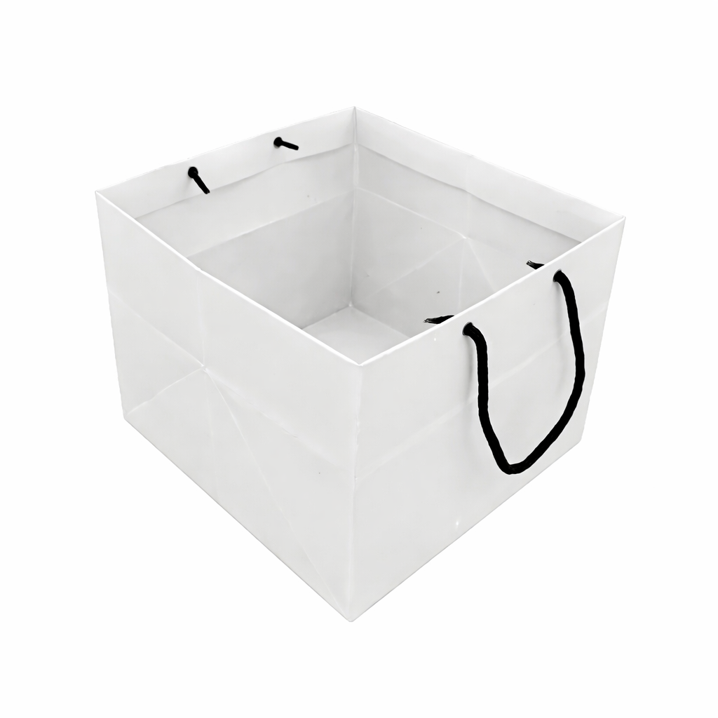 11x11x9 inch Paper Bag (White)