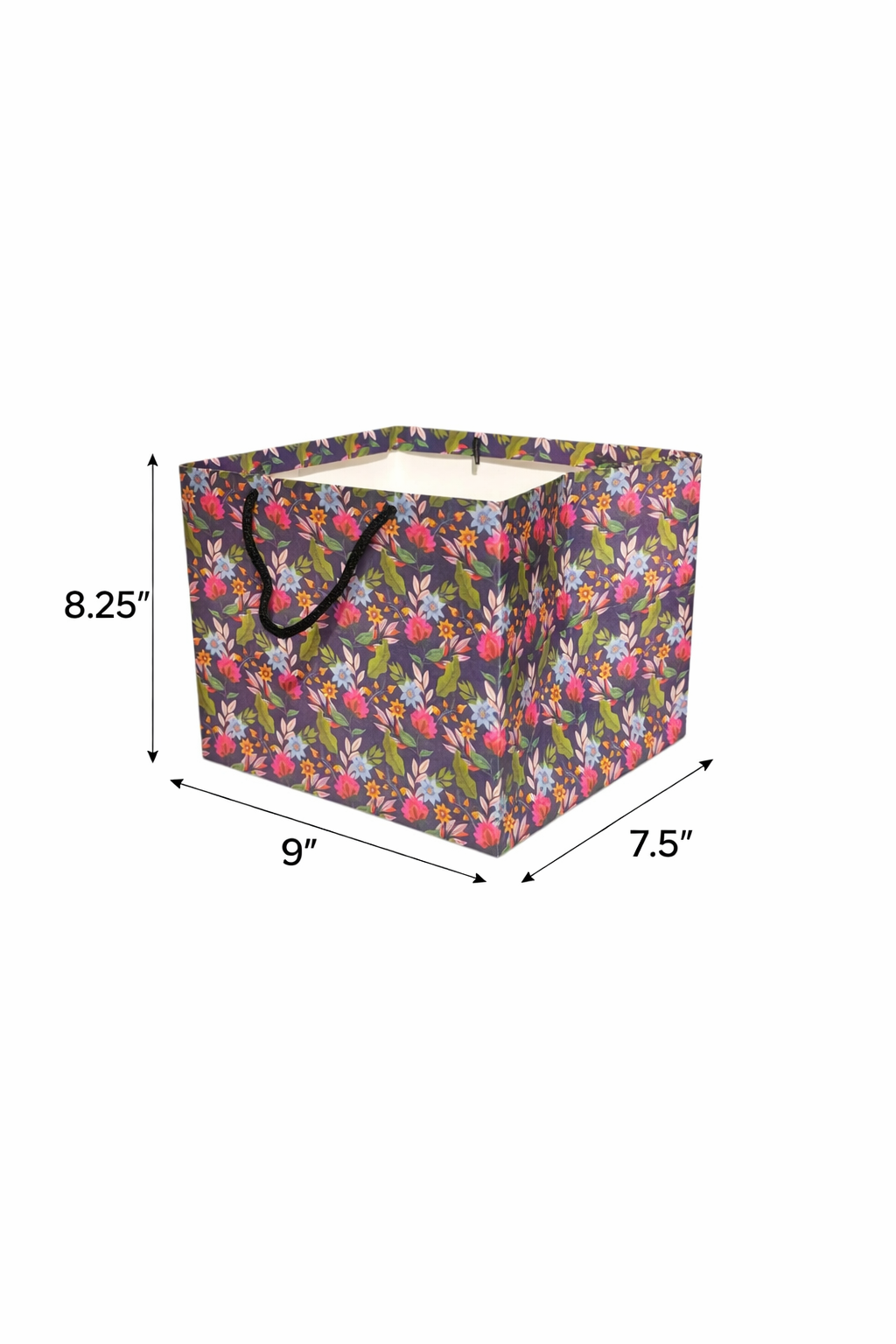 9x8.25x7.5 inch Paper Bag (Design 003)