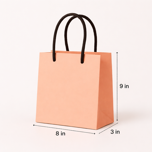 Jewellery Paper Bag  (8x9x3) inch
