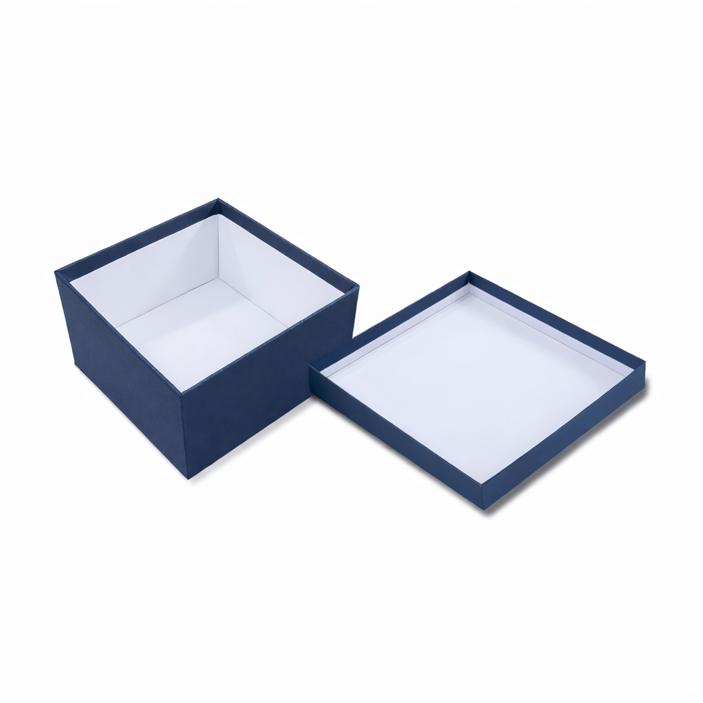 Golden Leaf : Rigid Hamper Box (8x8x4 inch)