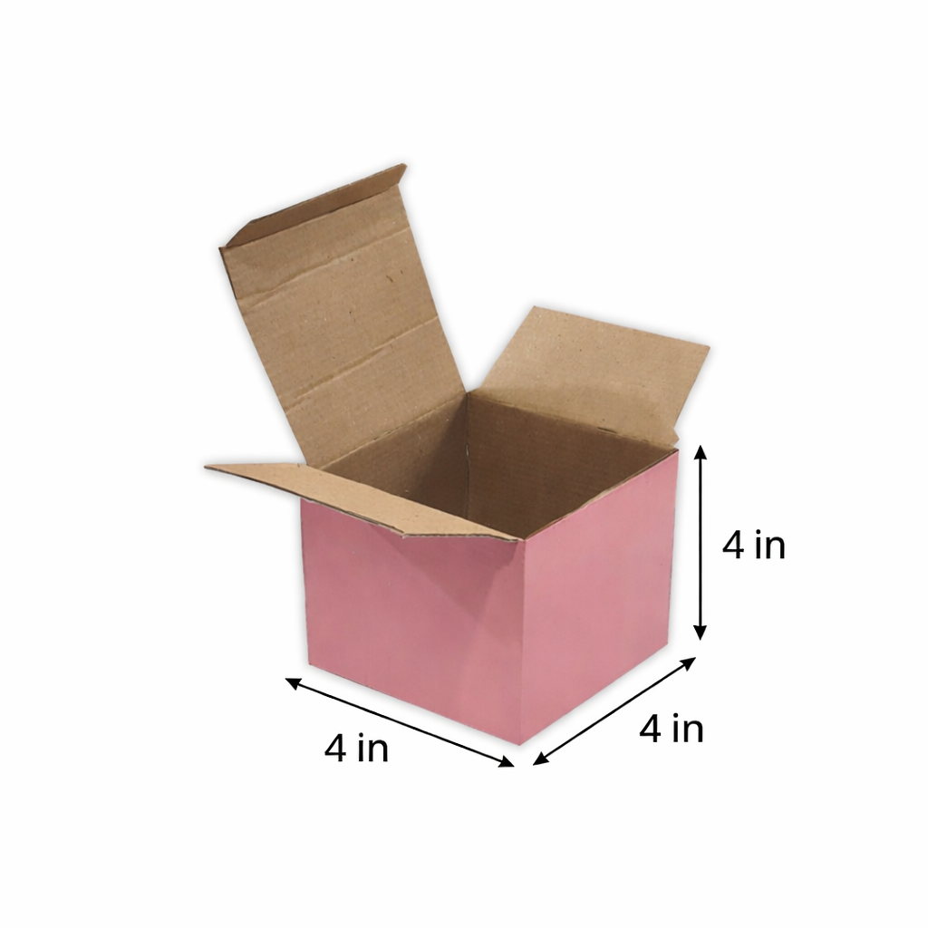 Corrugated Tuck In Box (4x4x3 inch)
