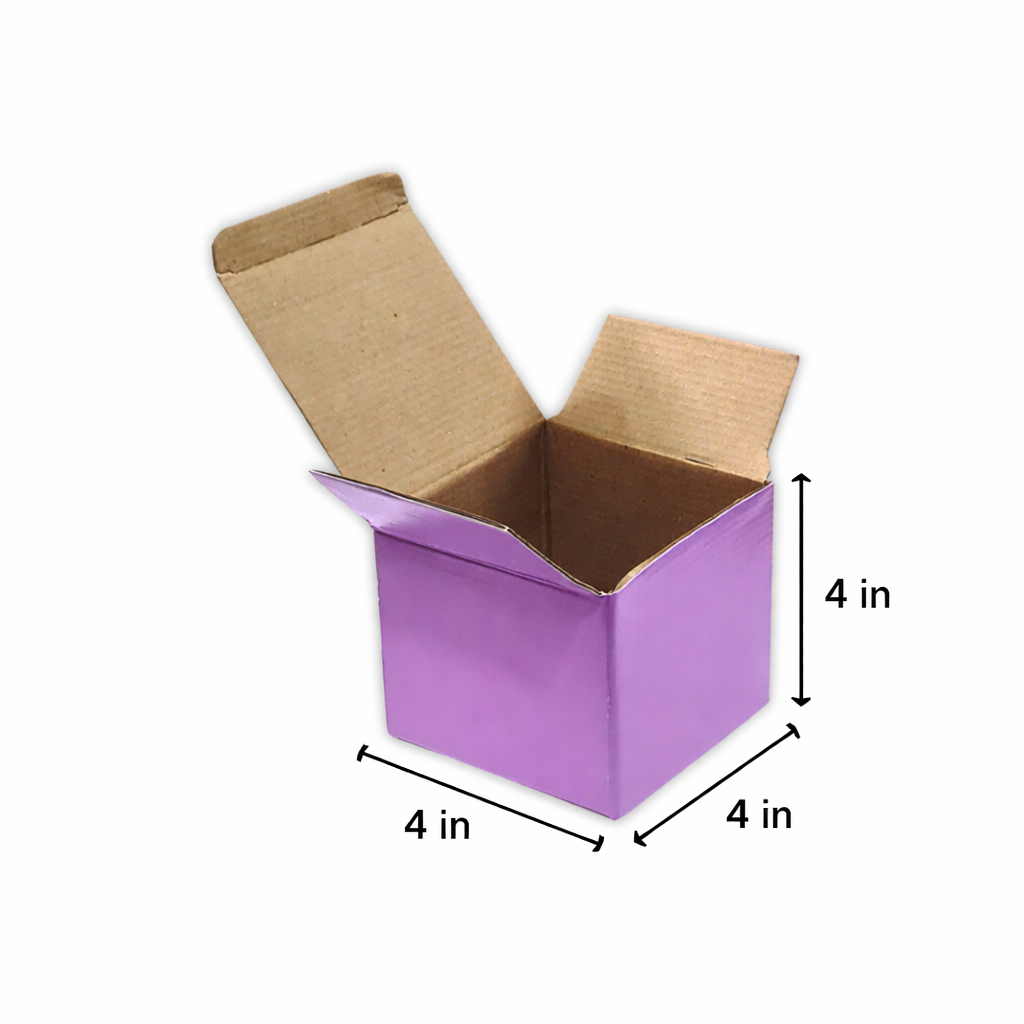 Corrugated Tuck In Box (4x4x3 inch)