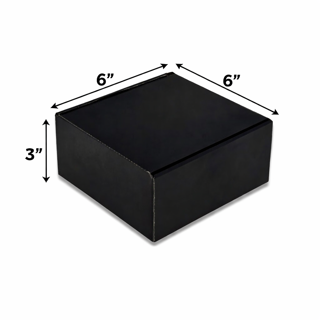 Corrugated Hamper Box (6x6x3 inch)