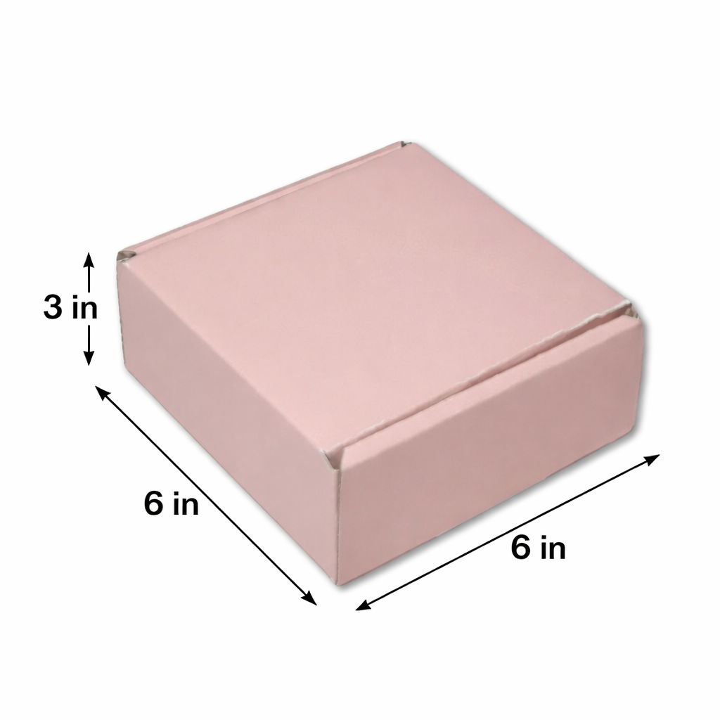 Corrugated Hamper Box (6x6x3 inch)