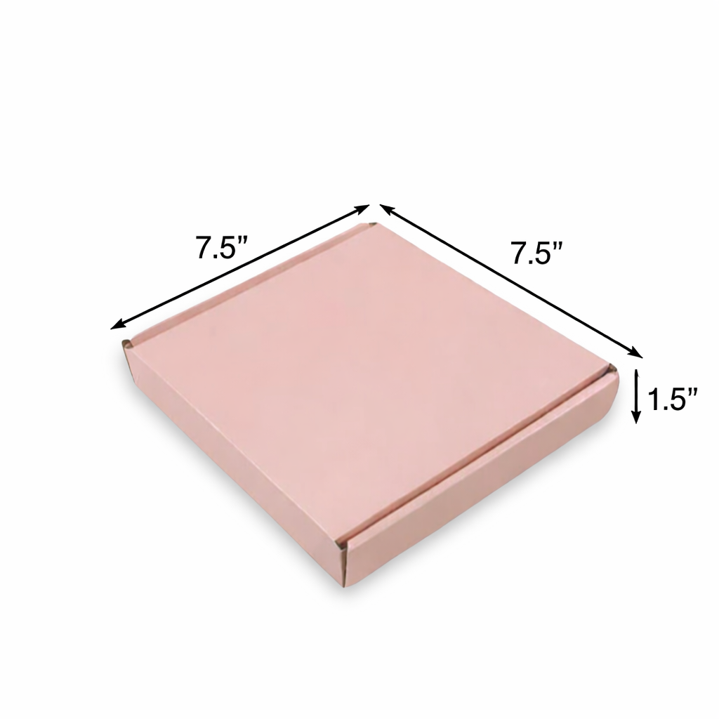 Corrugated Hamper Box (7.5×7.5×1.5 inch)– impressioncart
