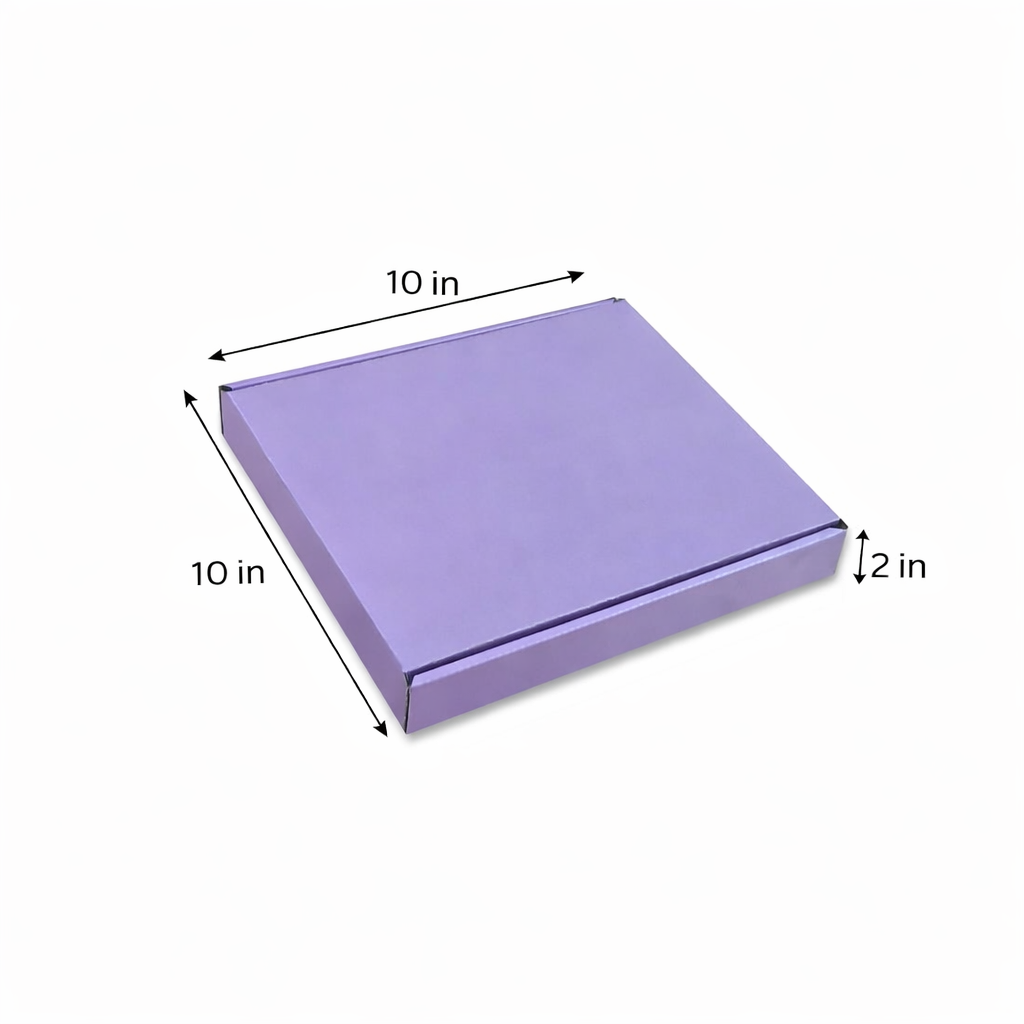 Corrugated Hamper Box (10x10x2 inch)