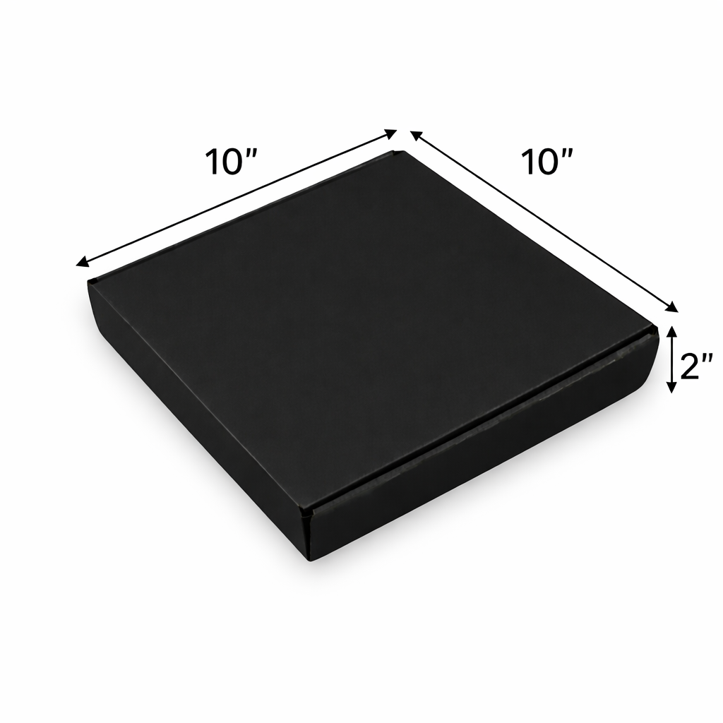 Corrugated Hamper Box (10x10x2 inch)