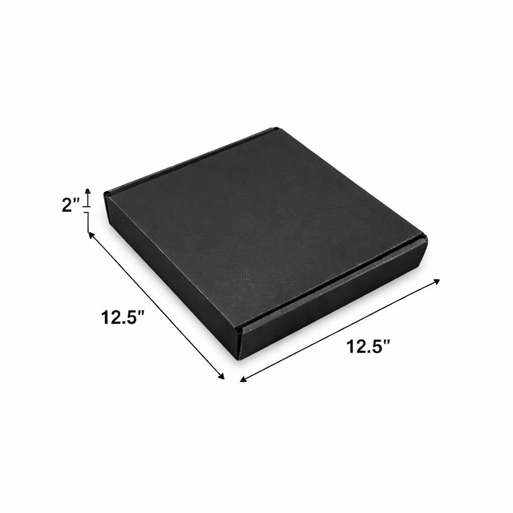 Corrugated Hamper Box (12.5×12.5×2 inch)