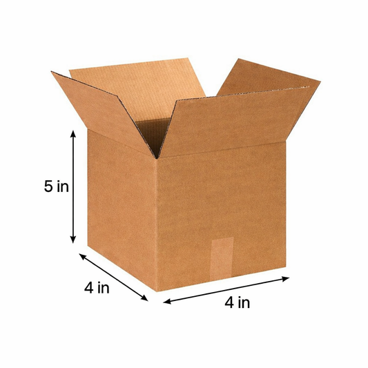 4x4x5 inch Universal 3ply Corrugated Box