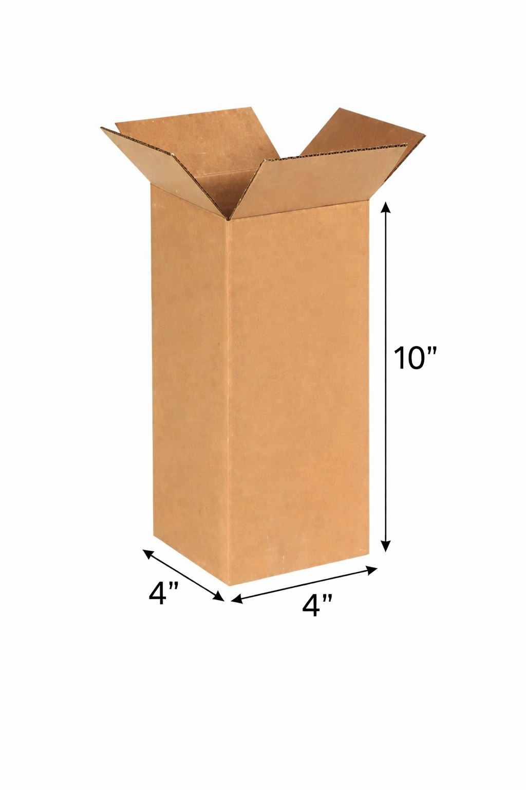 (4x4x10 Inch) inch Universal 3ply Corrugated Box