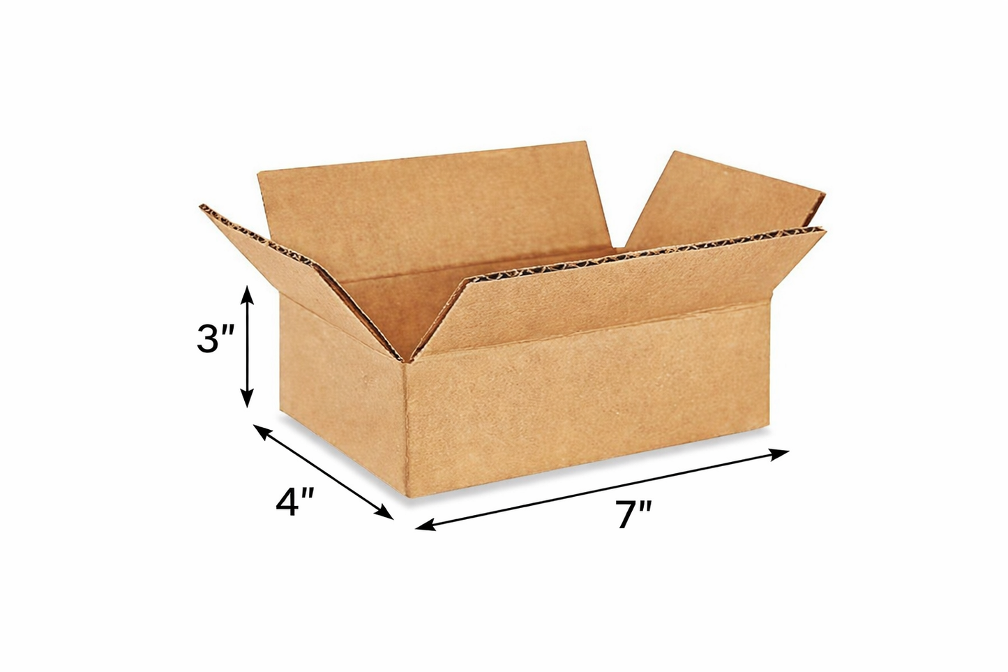 (7x4x3 Inch) inch Universal 3ply Corrugated Box