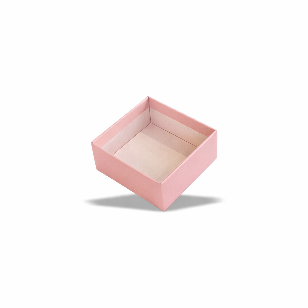 Peach Rigid Hamper Box (6x6x2 inch)