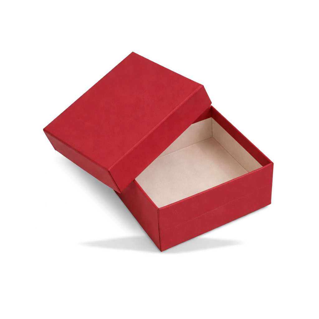 Red Rigid Hamper Box (4x4x2 inch)