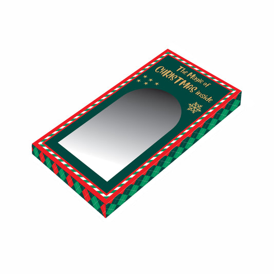 Christmas Chocolate Bar Box (17x8x1.3 cm) 001