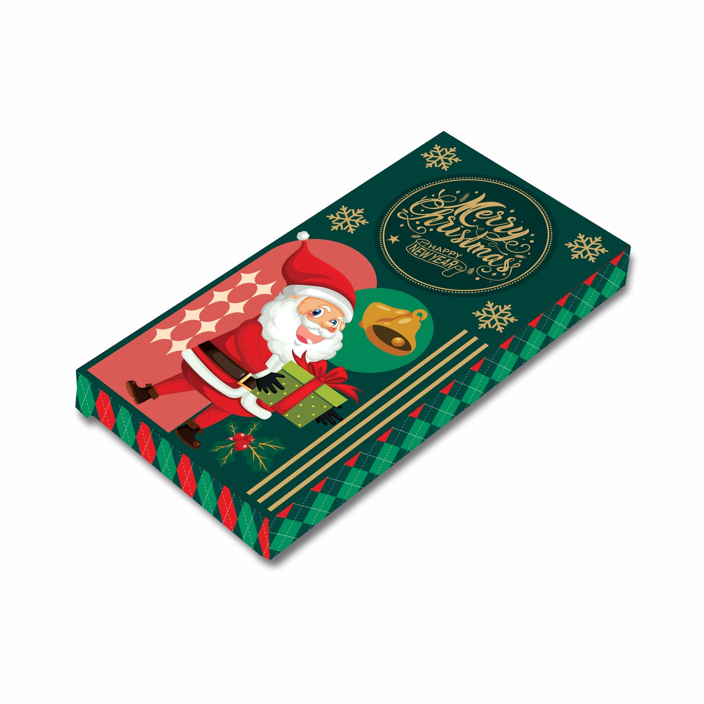 Christmas Chocolate Bar Box (17x8x1.3 cm) 001