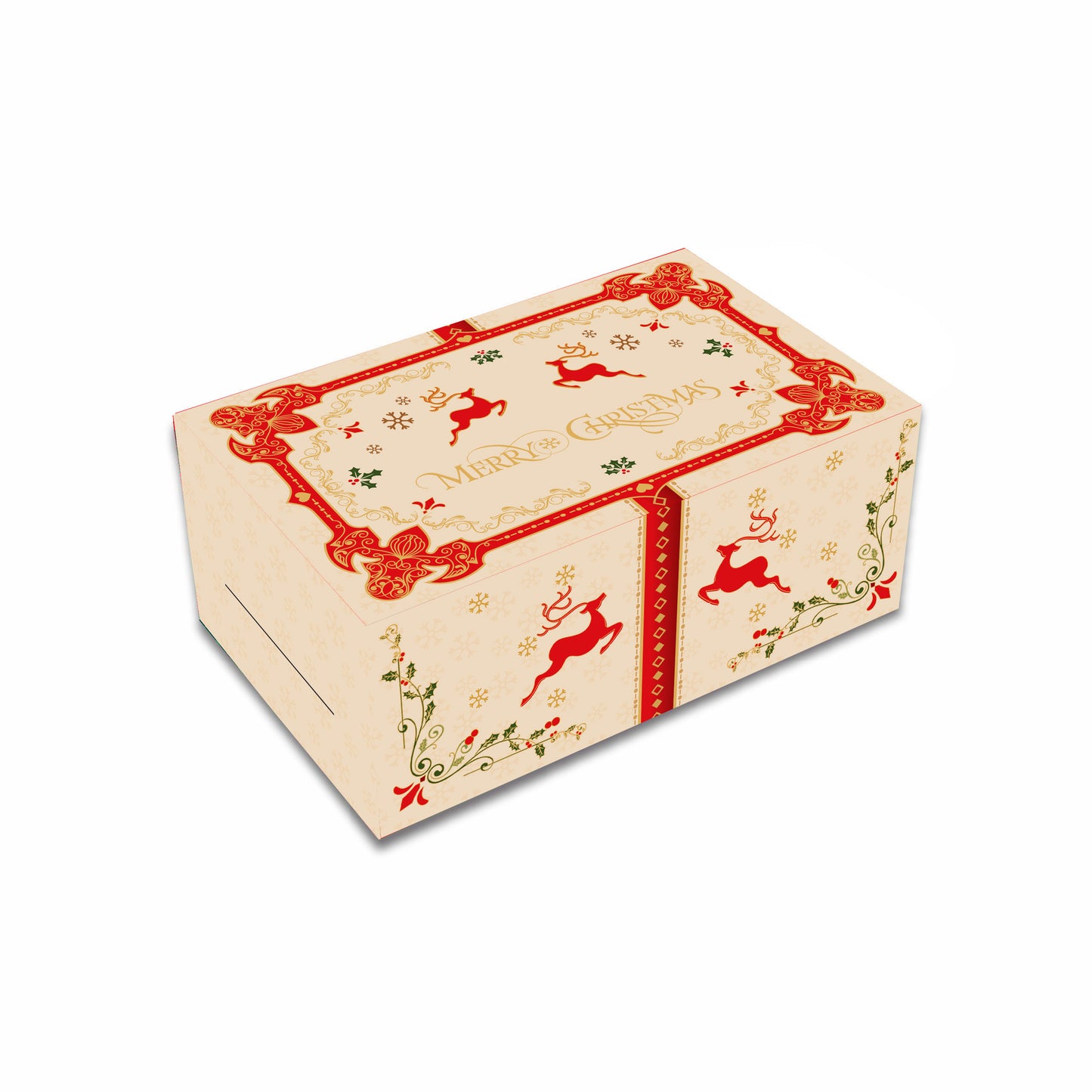 Christmas Collection: Plum Cake Box 7x4x3 inch 002