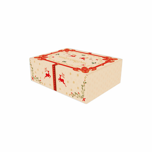 Corrugated Hamper Box (9x7x3 inch) : Christmas Collection Design 002