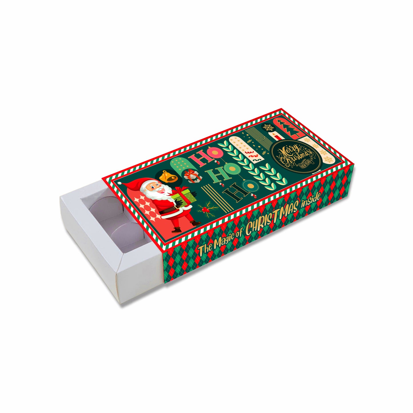 Christmas Collection: Chocolate Box (12 Cavity) 001