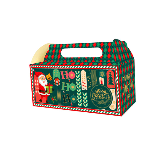 Jar/Hamper Box (7.8×3.5×4 inch) : Christmas Collection Design 001