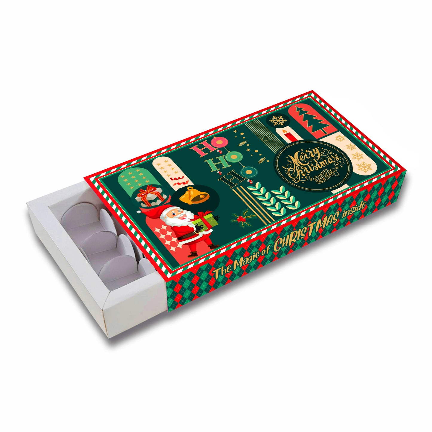 Christmas Collection: Chocolate Box (18 Cavity) 001