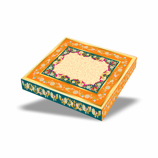 Shahi Phoolkari 1 Kg Paper Mithai Box - ITC Paper Board